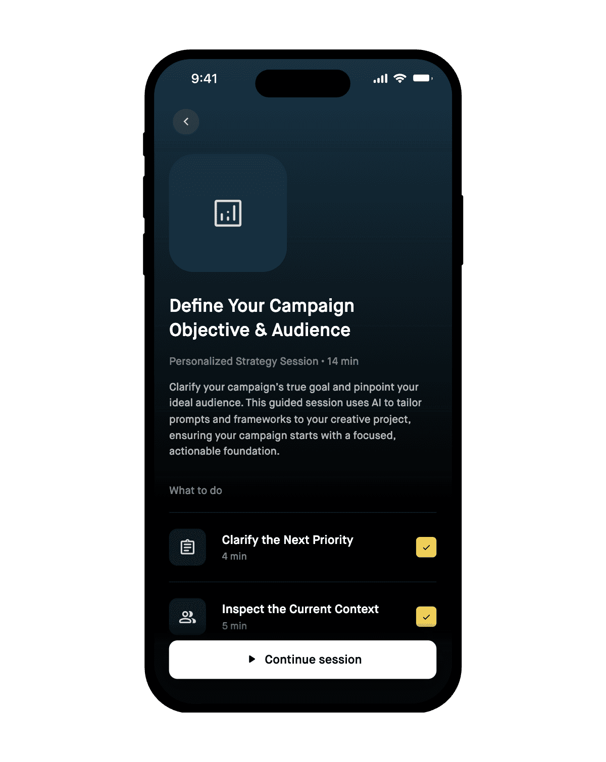 AI featured activity